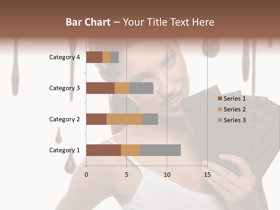 Calories Quality White PowerPoint Template
