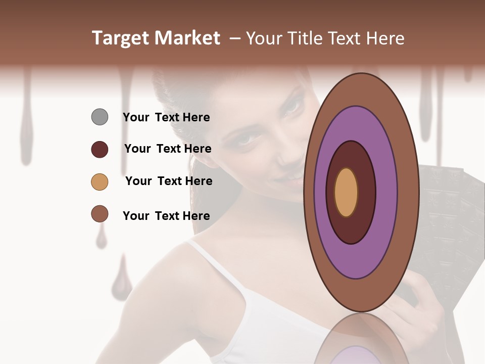 Calories Quality White PowerPoint Template