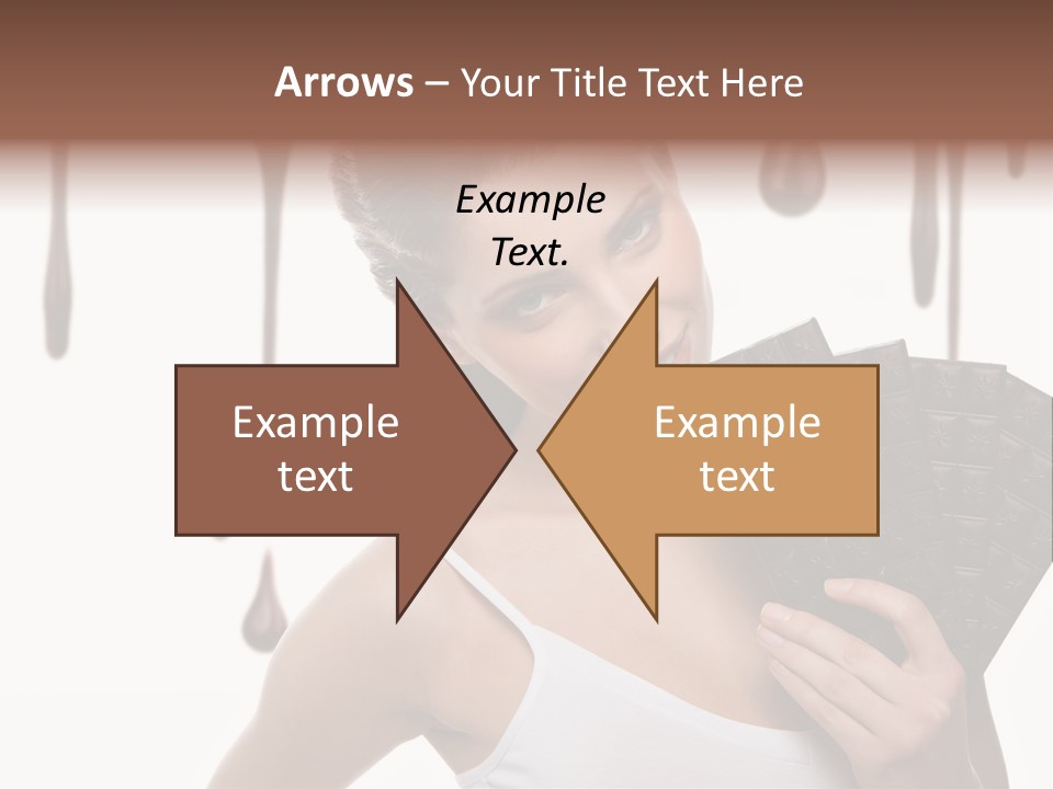 Calories Quality White PowerPoint Template