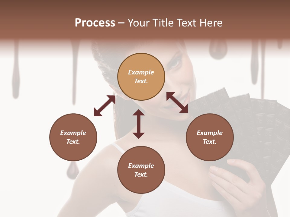 Calories Quality White PowerPoint Template
