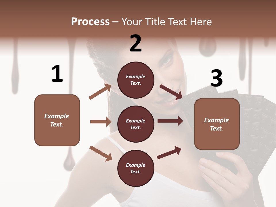 Calories Quality White PowerPoint Template