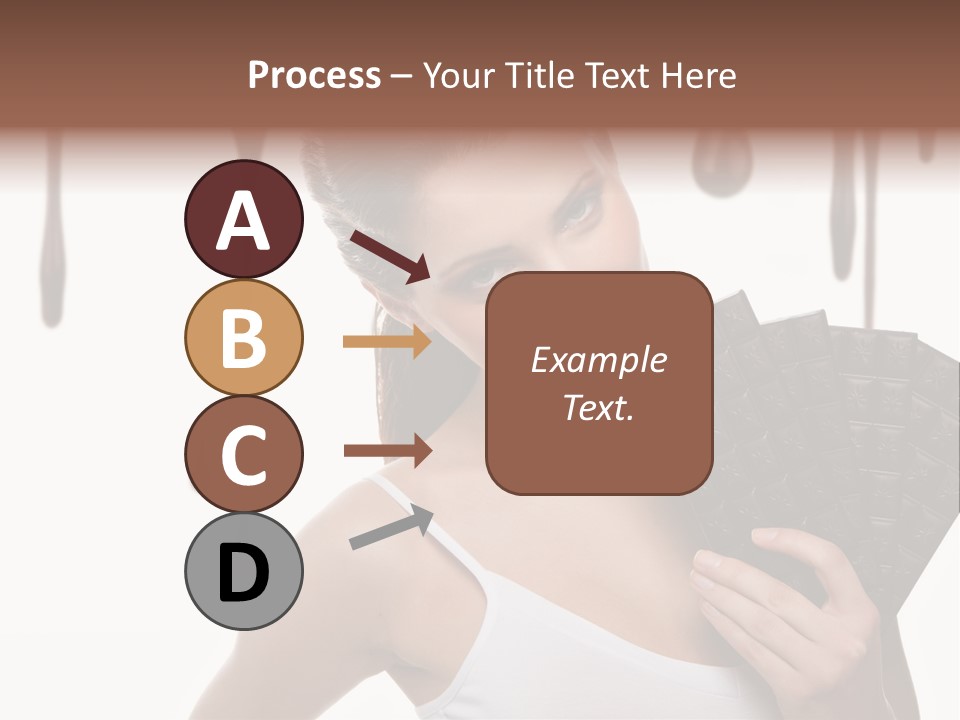 Calories Quality White PowerPoint Template
