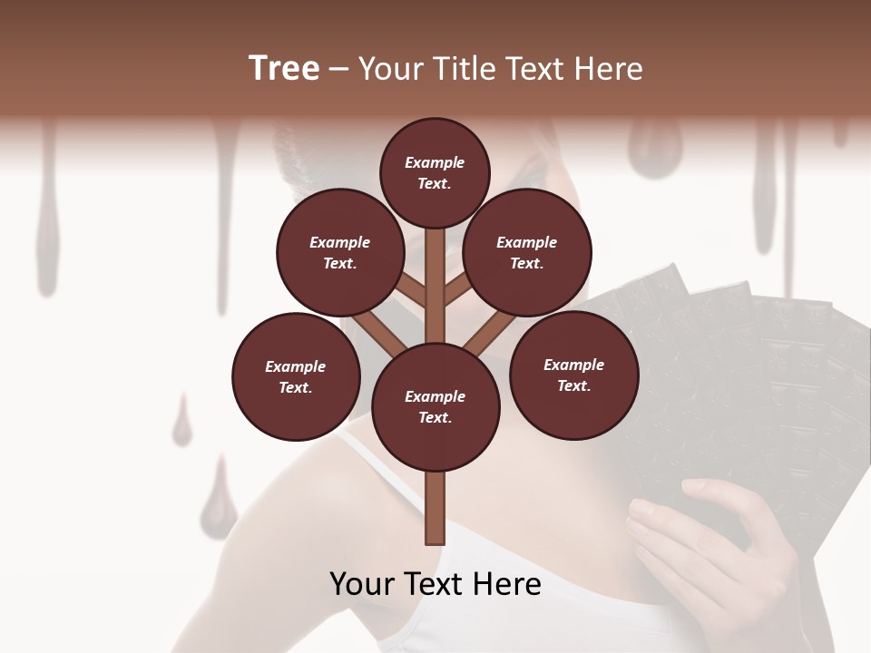 Calories Quality White PowerPoint Template