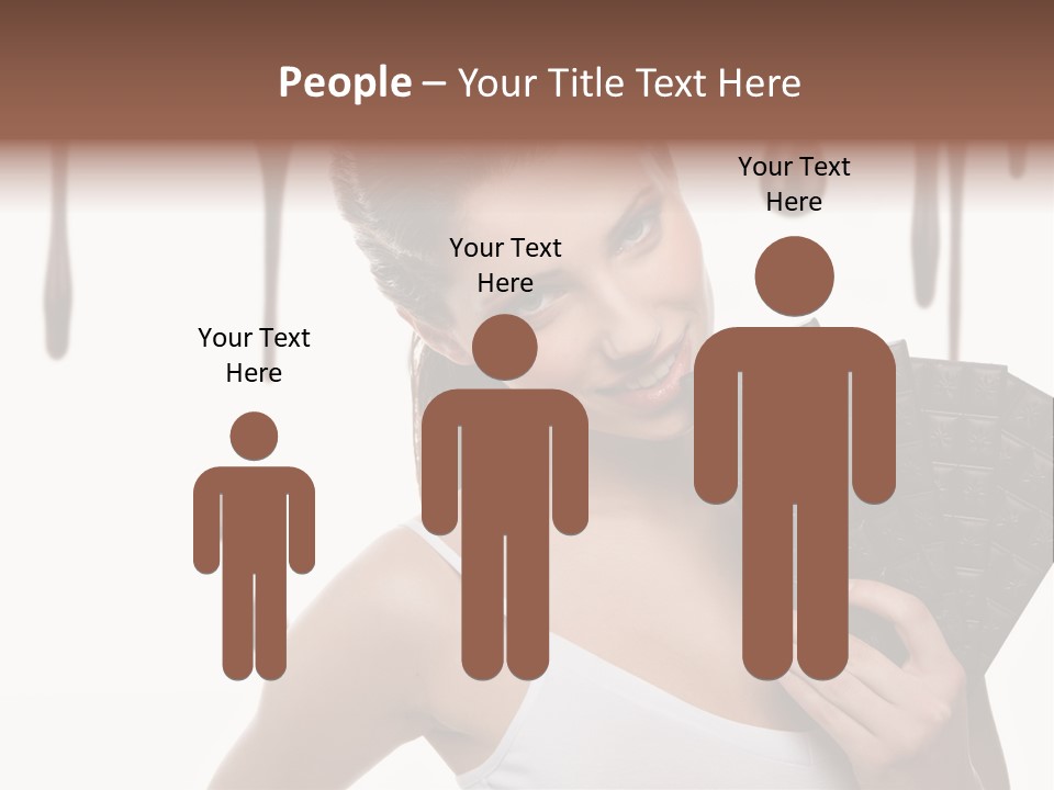 Calories Quality White PowerPoint Template