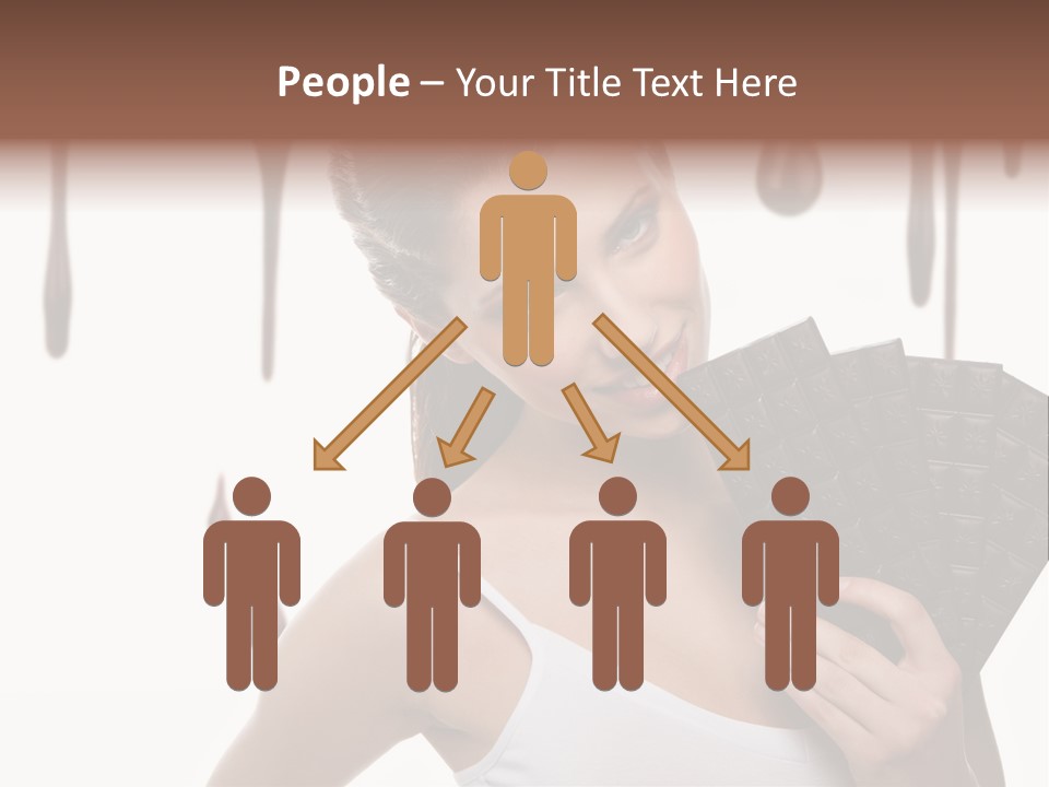 Calories Quality White PowerPoint Template