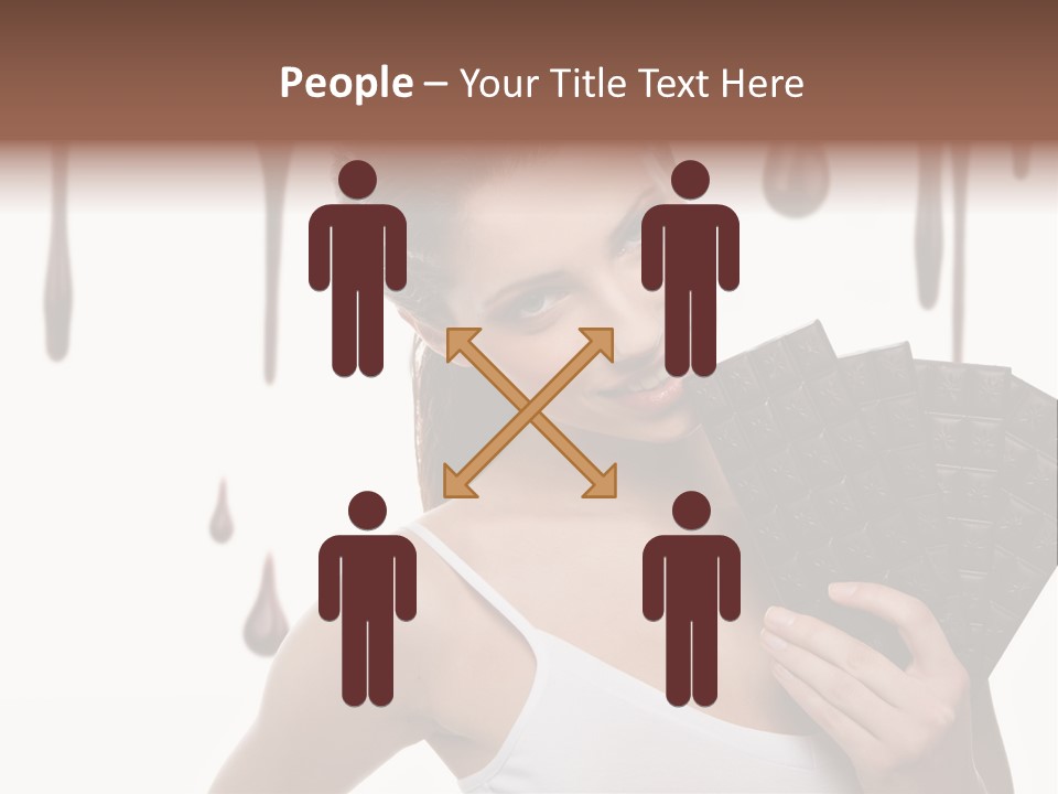 Calories Quality White PowerPoint Template