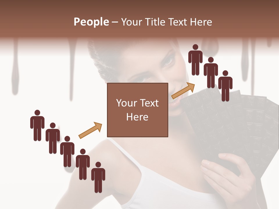 Calories Quality White PowerPoint Template