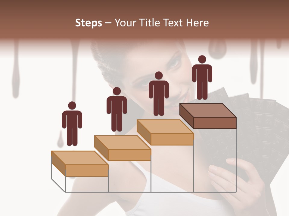 Calories Quality White PowerPoint Template