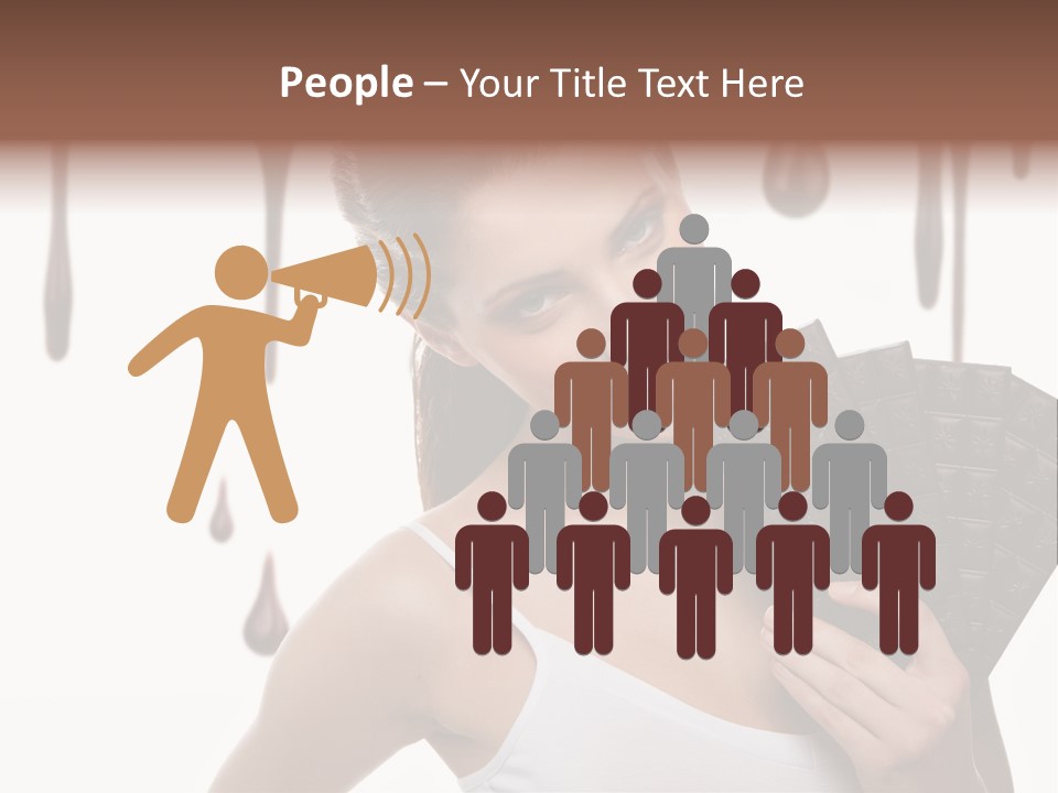 Calories Quality White PowerPoint Template