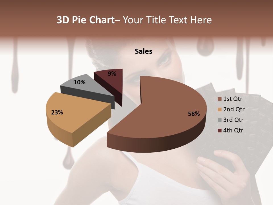 Calories Quality White PowerPoint Template