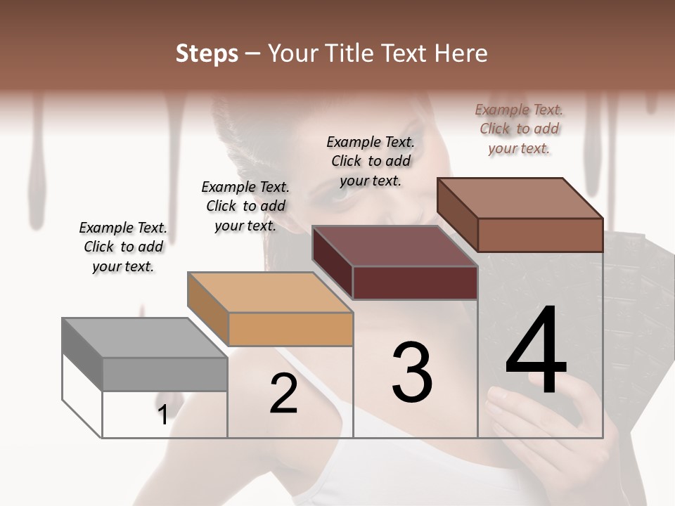 Calories Quality White PowerPoint Template