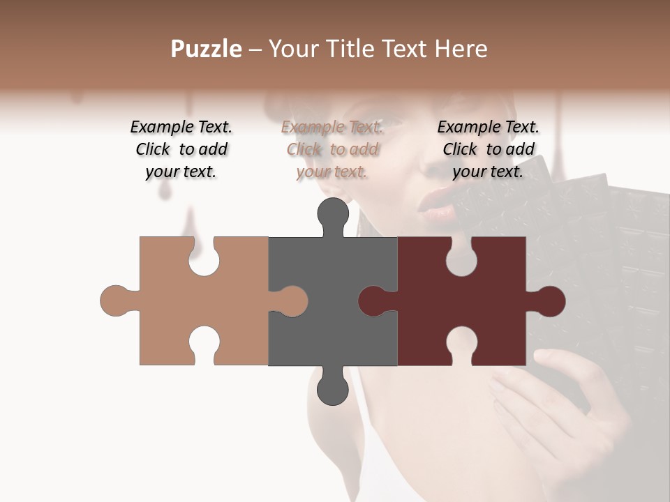 Cacao Brushes Smile PowerPoint Template