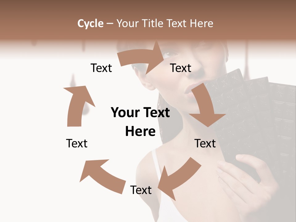 Cacao Brushes Smile PowerPoint Template