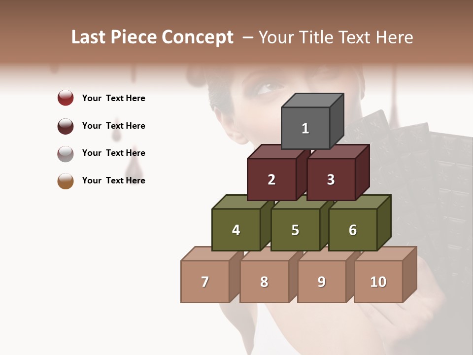 Cacao Brushes Smile PowerPoint Template