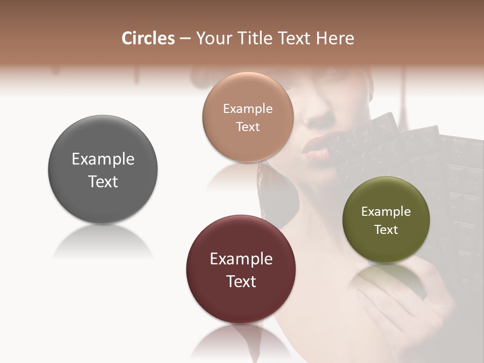 Cacao Brushes Smile PowerPoint Template