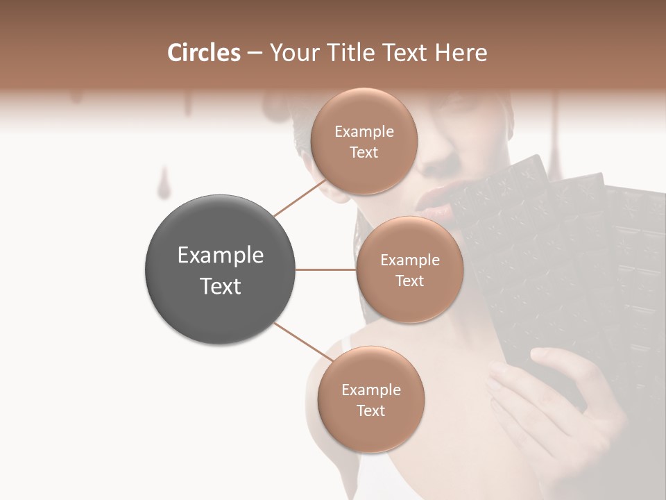 Cacao Brushes Smile PowerPoint Template