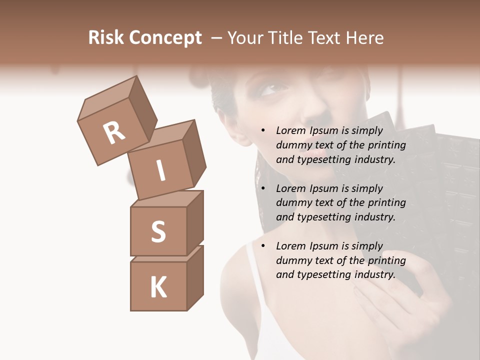 Cacao Brushes Smile PowerPoint Template