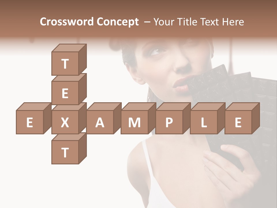 Cacao Brushes Smile PowerPoint Template