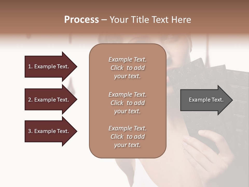 Cacao Brushes Smile PowerPoint Template