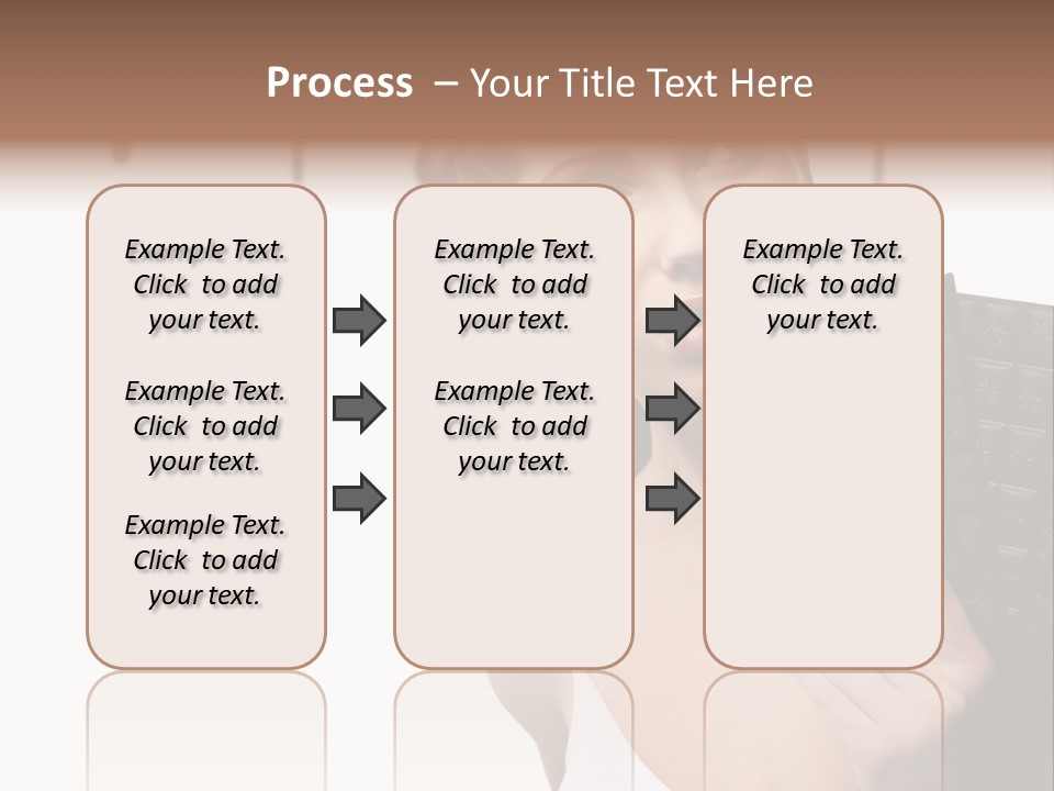 Cacao Brushes Smile PowerPoint Template