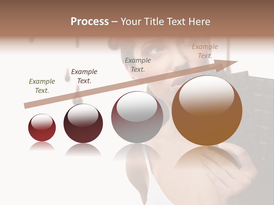Cacao Brushes Smile PowerPoint Template
