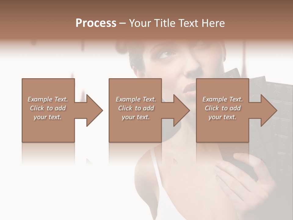 Cacao Brushes Smile PowerPoint Template