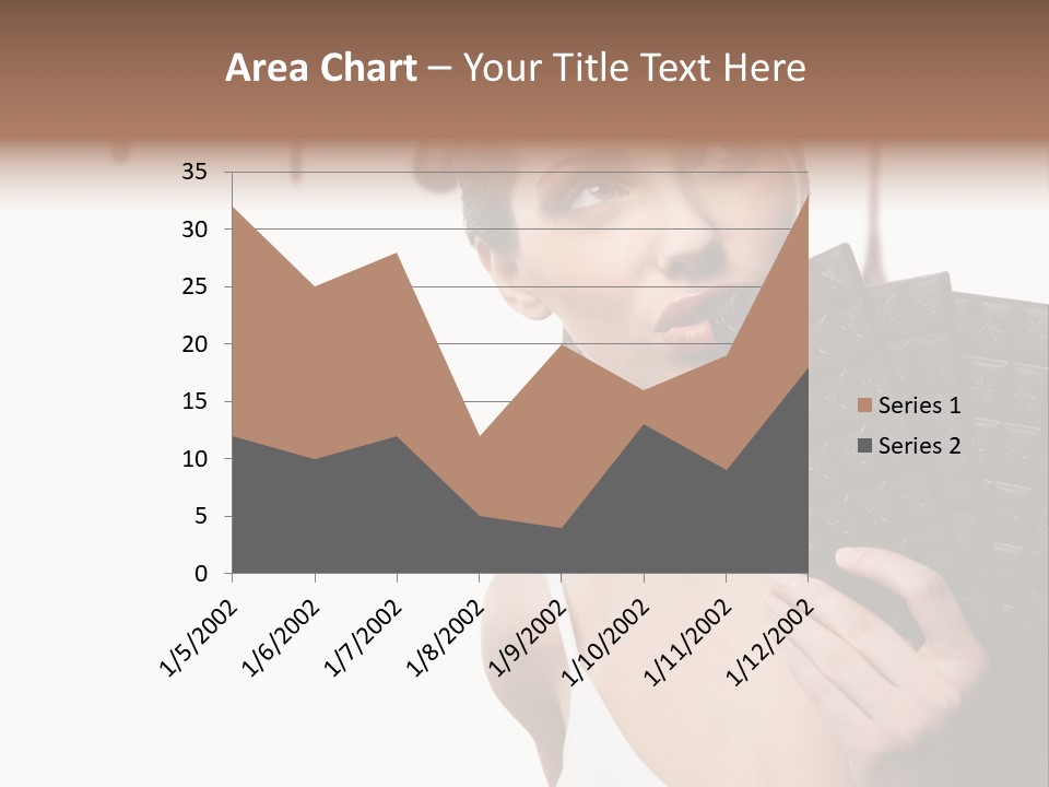 Cacao Brushes Smile PowerPoint Template
