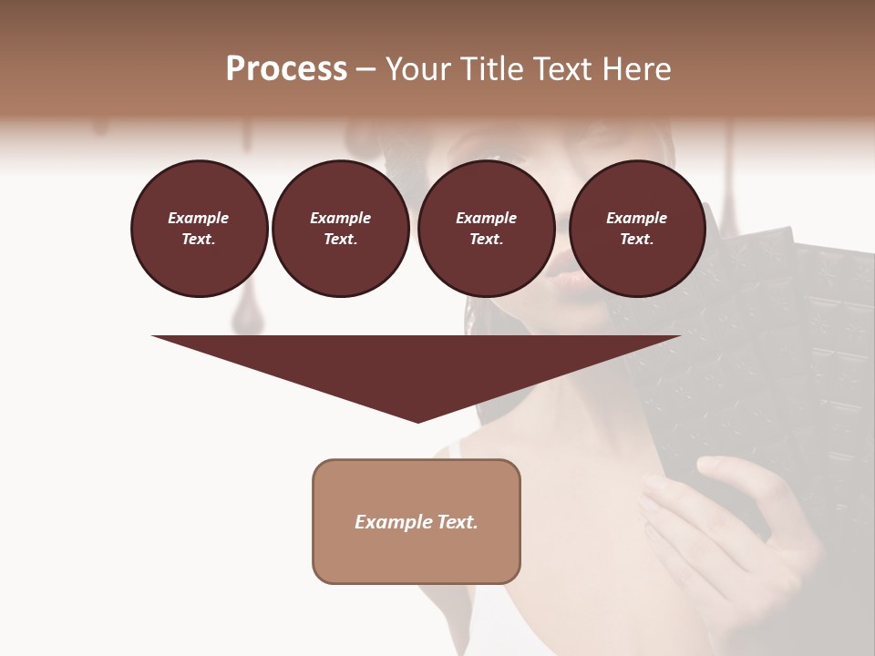 Cacao Brushes Smile PowerPoint Template