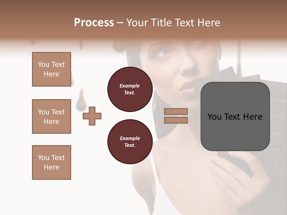 Cacao Brushes Smile PowerPoint Template