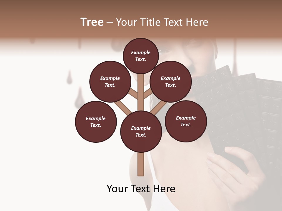 Cacao Brushes Smile PowerPoint Template