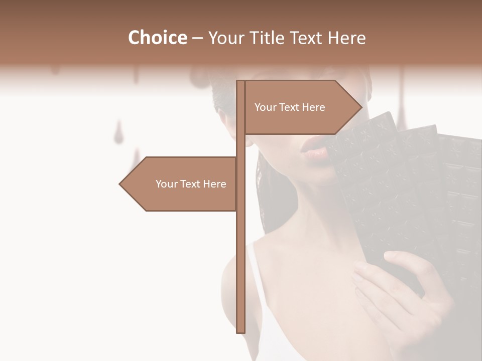 Cacao Brushes Smile PowerPoint Template