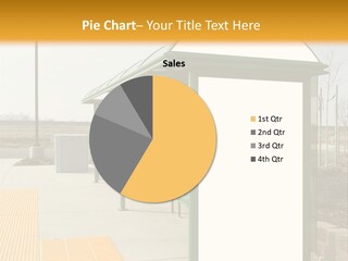 Bus Shelter Transportation PowerPoint Template