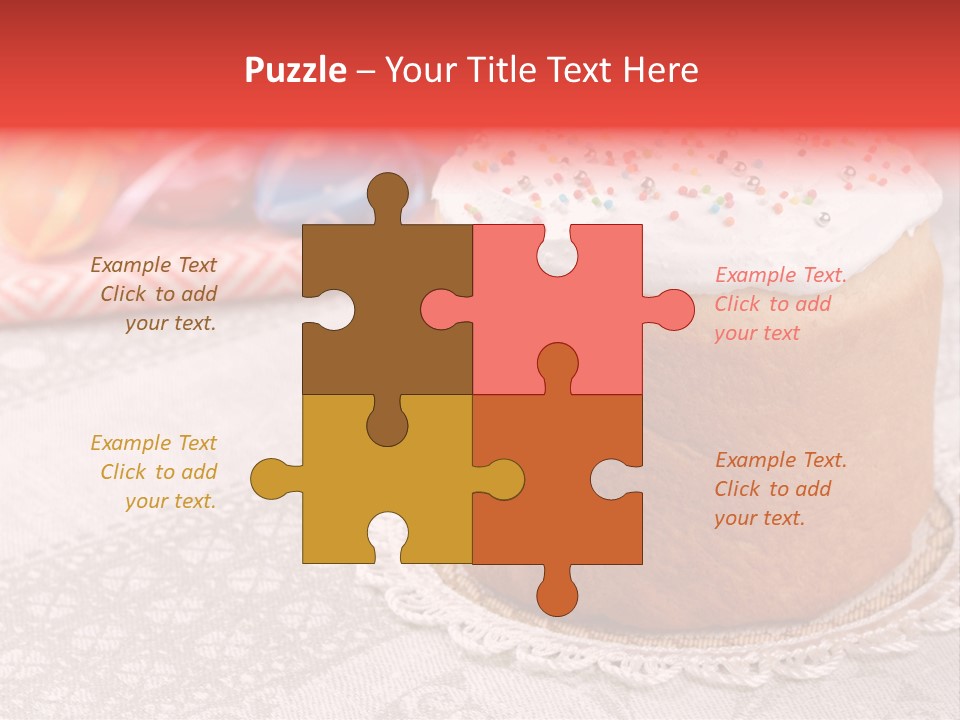 Baked White Christianity PowerPoint Template