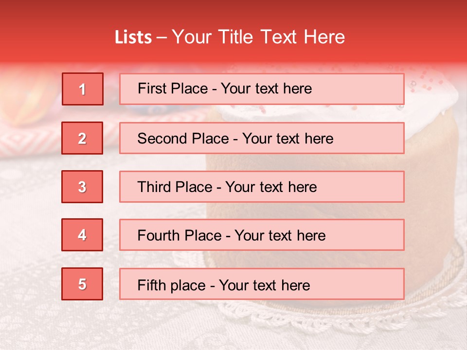 Baked White Christianity PowerPoint Template