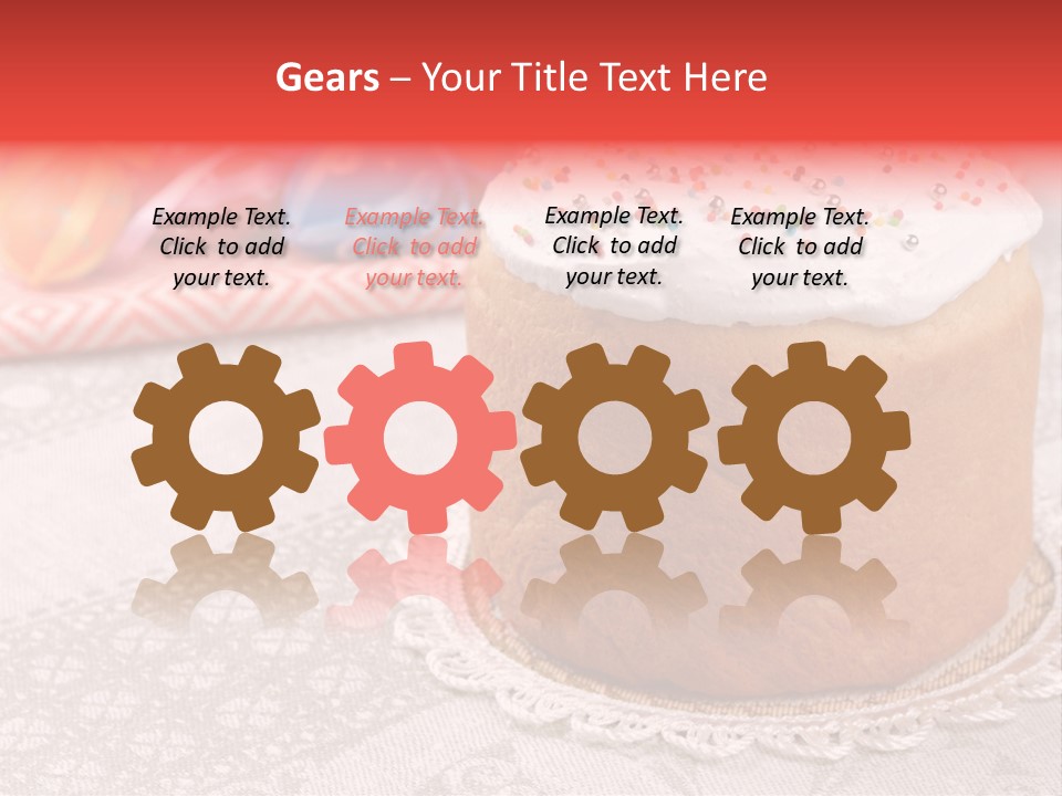 Baked White Christianity PowerPoint Template