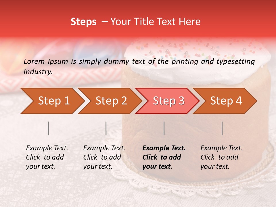 Baked White Christianity PowerPoint Template