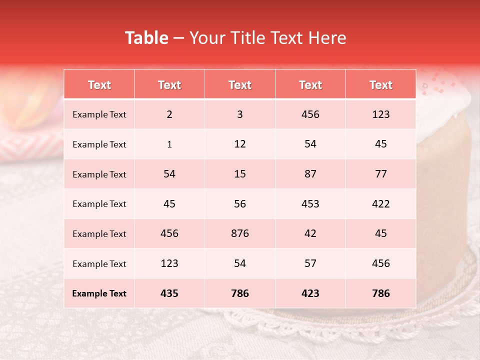 Baked White Christianity PowerPoint Template