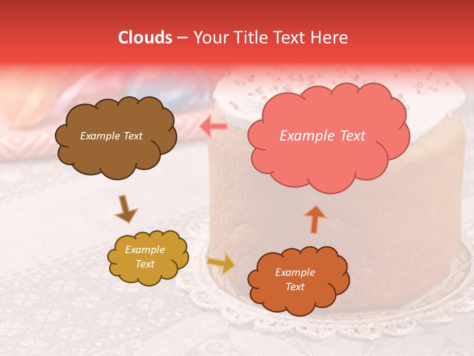 Baked White Christianity PowerPoint Template
