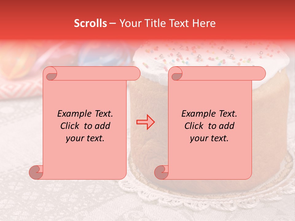 Baked White Christianity PowerPoint Template