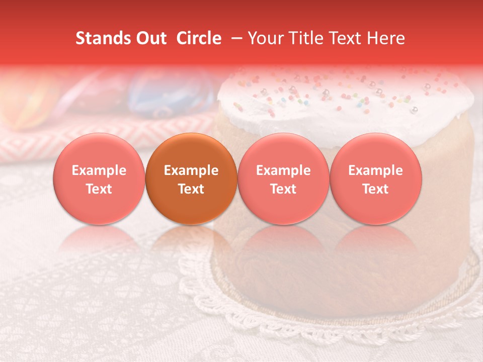 Baked White Christianity PowerPoint Template