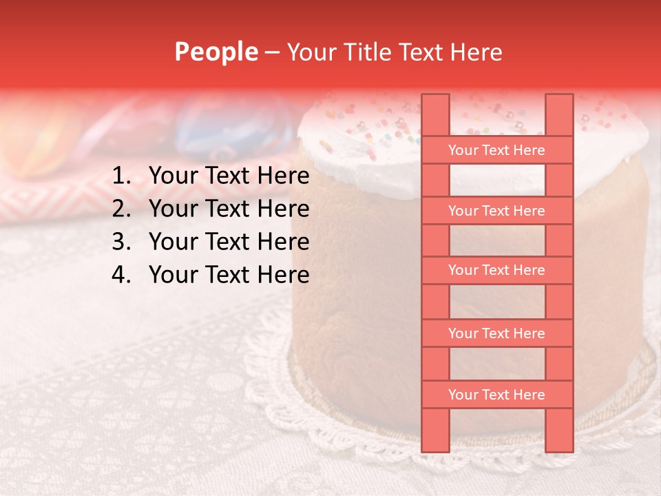 Baked White Christianity PowerPoint Template