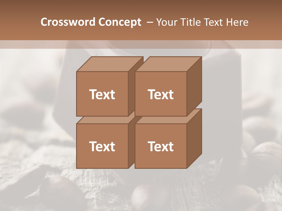 Black Cocoa Mocca PowerPoint Template