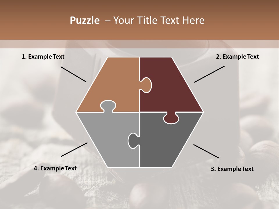 Black Cocoa Mocca PowerPoint Template