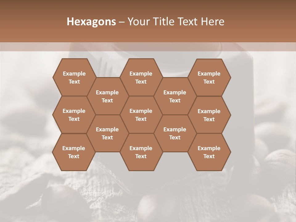 Black Cocoa Mocca PowerPoint Template