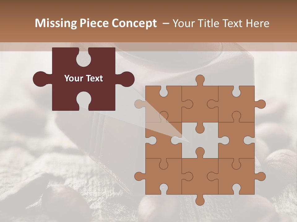 Black Cocoa Mocca PowerPoint Template