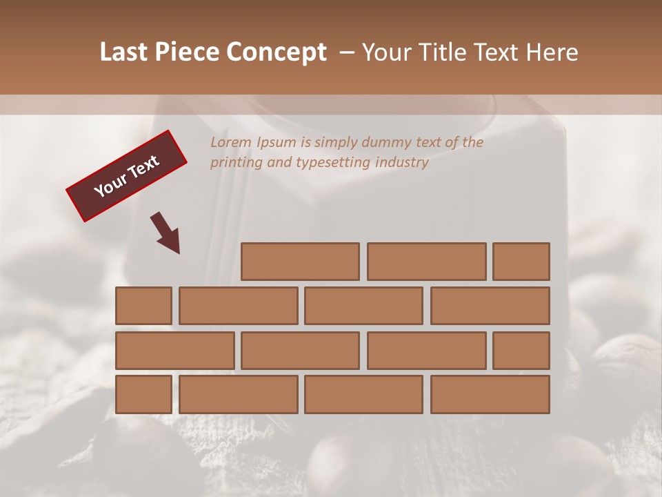 Black Cocoa Mocca PowerPoint Template