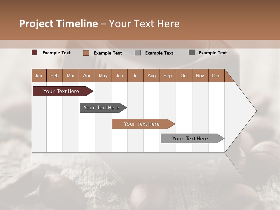 Black Cocoa Mocca PowerPoint Template