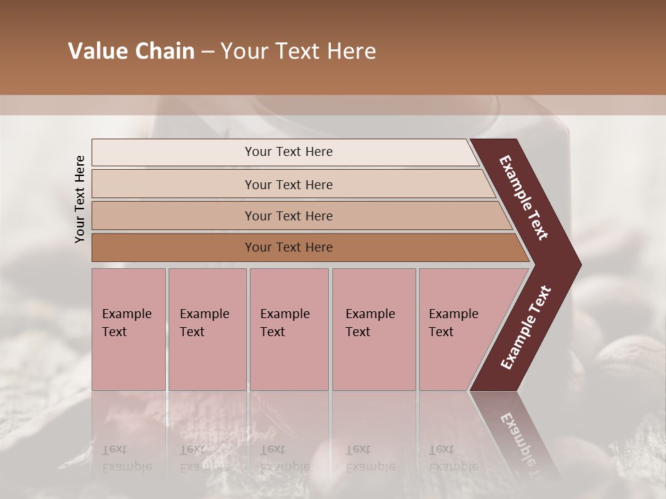 Black Cocoa Mocca PowerPoint Template