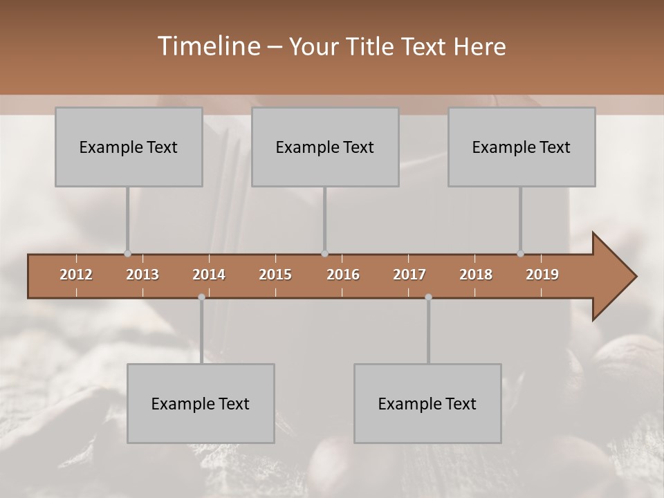 Black Cocoa Mocca PowerPoint Template