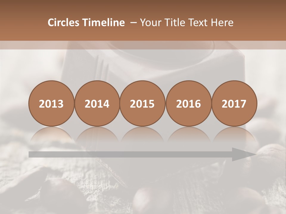 Black Cocoa Mocca PowerPoint Template